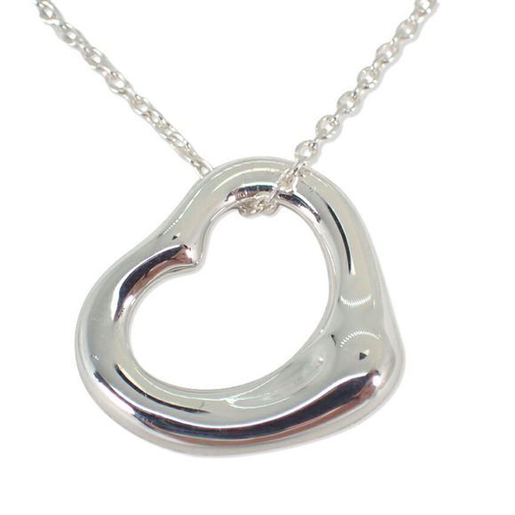 TIFFANY 925 heart pendant necklace